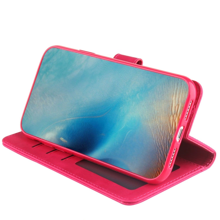 For iPhone 11 Diaobaolee Pure Fresh Texture Horizontal Flip Leather Case, with Holder & Card Slot & Wallet & Photo Frame