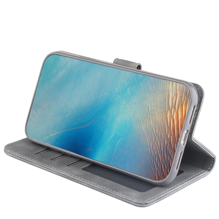 For iPhone 11 Diaobaolee Pure Fresh Texture Horizontal Flip Leather Case, with Holder & Card Slot & Wallet & Photo Frame