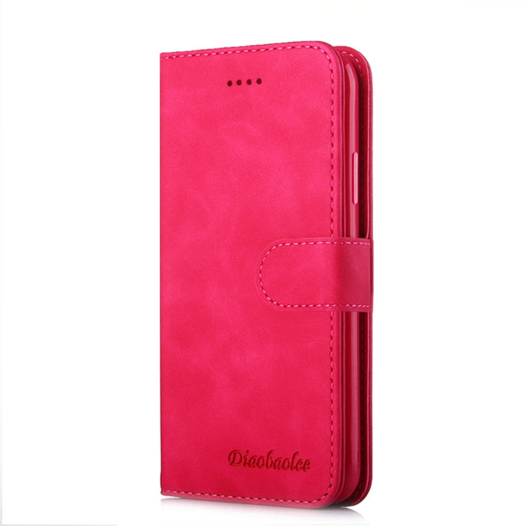 For iPhone X / XS Diaobaolee Pure Fresh Texture Horizontal Flip Leather Case, with Holder & Card Slot & Wallet & Photo Frame
