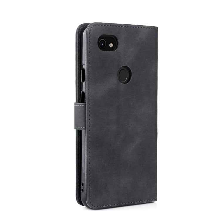 For Google Pixel 3a Diaobaolee Pure Fresh Texture Horizontal Flip Leather Case, with Holder & Card Slot & Wallet & Photo Frame