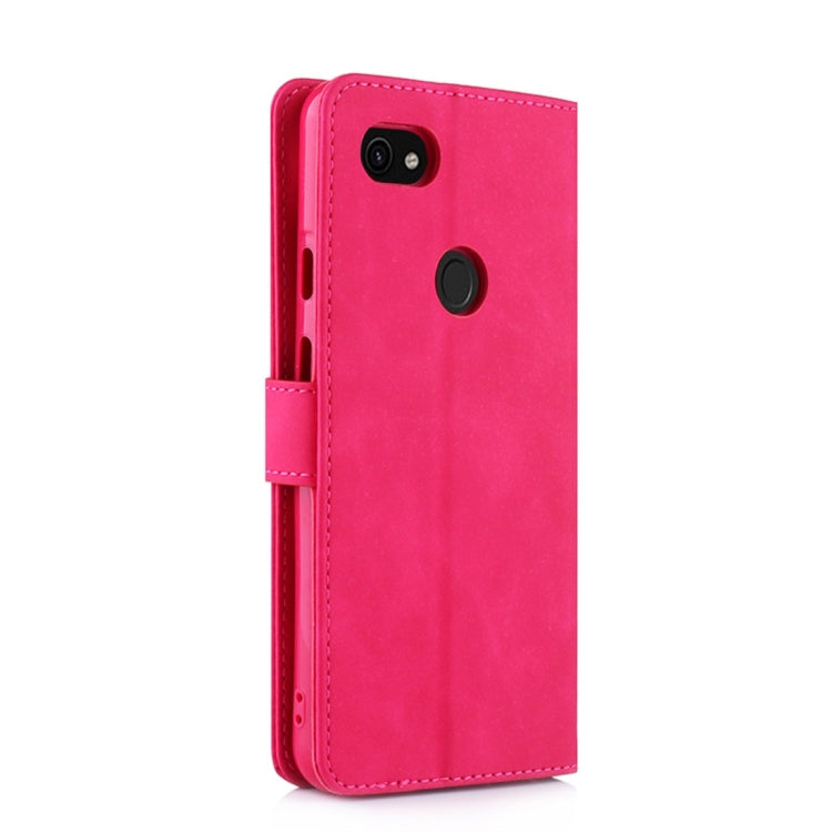 For Google Pixel 3a Diaobaolee Pure Fresh Texture Horizontal Flip Leather Case, with Holder & Card Slot & Wallet & Photo Frame