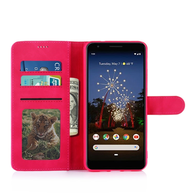 For Google Pixel 3 Lite Diaobaolee Pure Fresh Texture Horizontal Flip Leather Case, with Holder & Card Slot & Wallet & Photo Frame