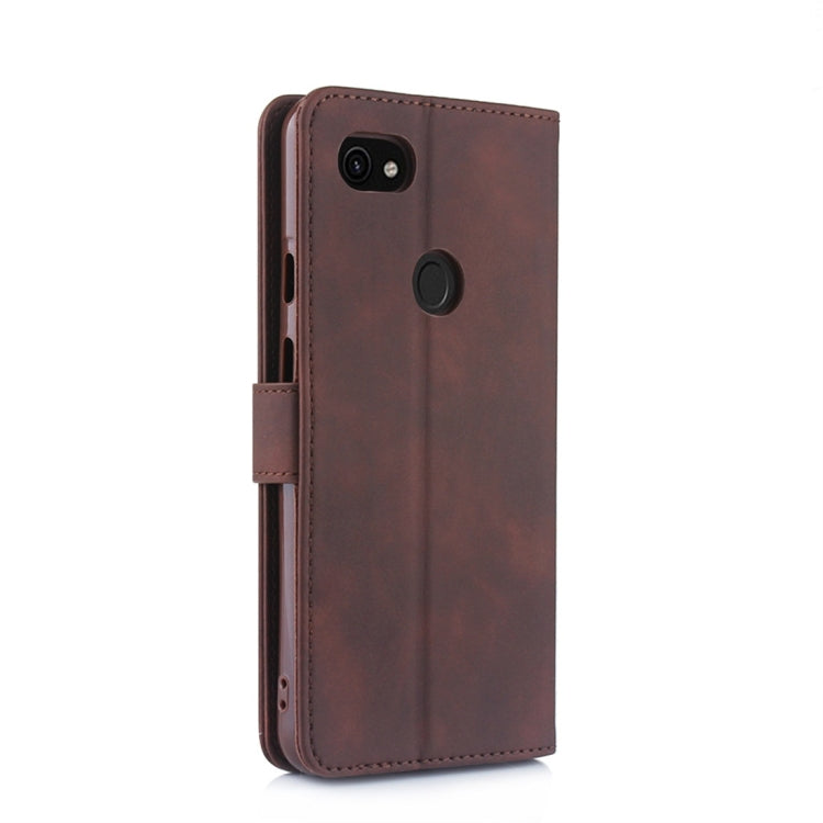 For Google Pixel 3a XL Diaobaolee Pure Fresh Texture Horizontal Flip Leather Case, with Holder & Card Slot & Wallet & Photo Frame