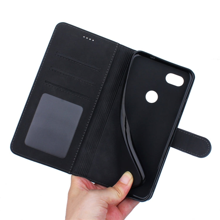 For Google Pixel 3a XL Diaobaolee Pure Fresh Texture Horizontal Flip Leather Case, with Holder & Card Slot & Wallet & Photo Frame