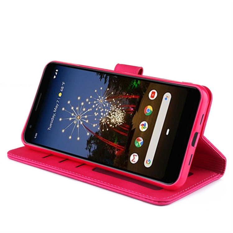 For Google Pixel 3 Lite XL Diaobaolee Pure Fresh Texture Horizontal Flip Leather Case, with Holder & Card Slot & Wallet & Photo Frame