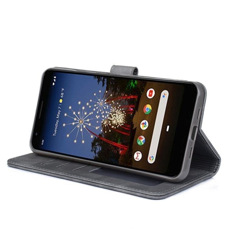For Google Pixel 3 Lite XL Diaobaolee Pure Fresh Texture Horizontal Flip Leather Case, with Holder & Card Slot & Wallet & Photo Frame