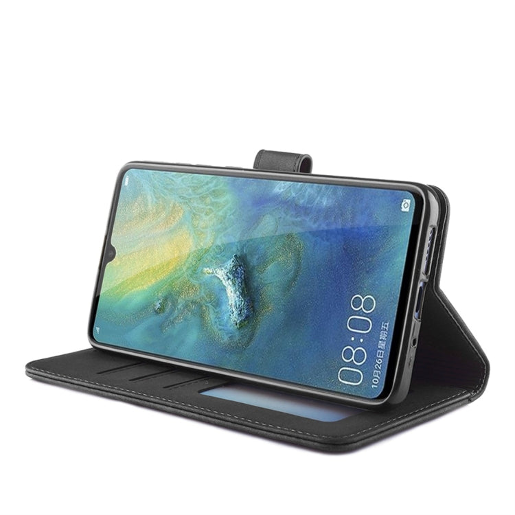 For Huawei Mate 20 Diaobaolee Pure Fresh Texture Horizontal Flip Leather Case, with Holder & Card Slot & Wallet & Photo Frame