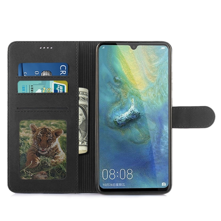 For Huawei Mate 20 Diaobaolee Pure Fresh Texture Horizontal Flip Leather Case, with Holder & Card Slot & Wallet & Photo Frame