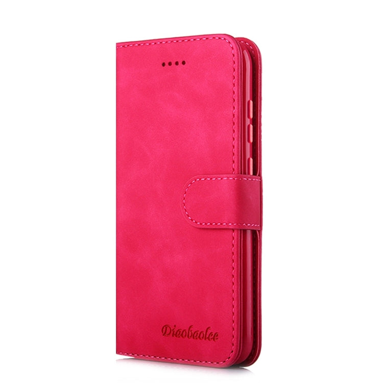 For Huawei Mate 20 Diaobaolee Pure Fresh Texture Horizontal Flip Leather Case, with Holder & Card Slot & Wallet & Photo Frame