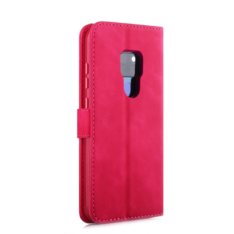 For Huawei Mate 20 Diaobaolee Pure Fresh Texture Horizontal Flip Leather Case, with Holder & Card Slot & Wallet & Photo Frame