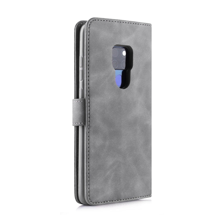 For Huawei Mate 20 Diaobaolee Pure Fresh Texture Horizontal Flip Leather Case, with Holder & Card Slot & Wallet & Photo Frame