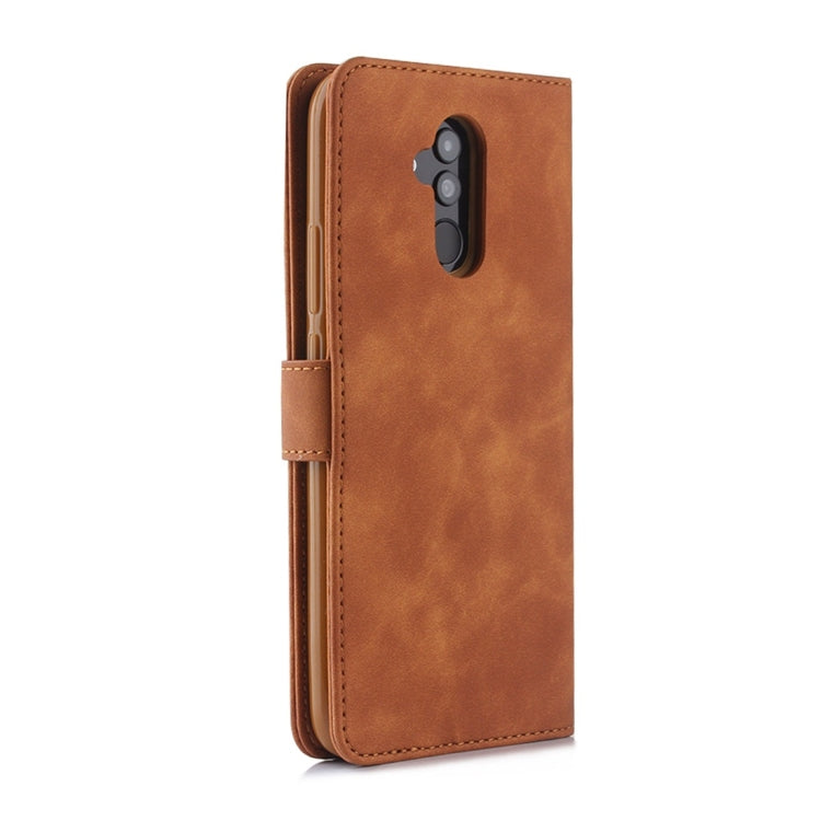 For Huawei Mate 20 Lite Diaobaolee Pure Fresh Texture Horizontal Flip Leather Case, with Holder & Card Slot & Wallet & Photo Frame