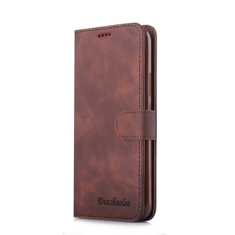 For Huawei Mate 20 Lite Diaobaolee Pure Fresh Texture Horizontal Flip Leather Case, with Holder & Card Slot & Wallet & Photo Frame