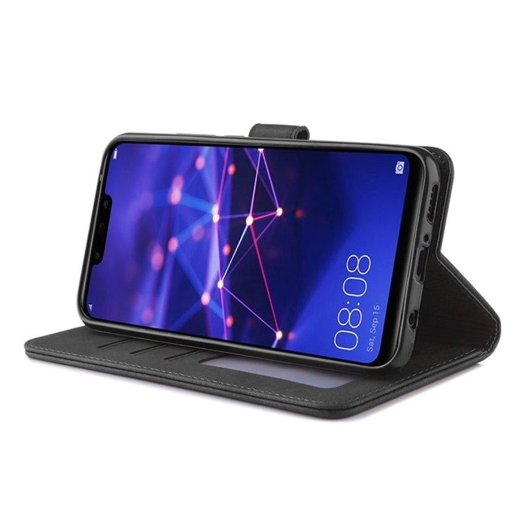 For Huawei Mate 20 Lite Diaobaolee Pure Fresh Texture Horizontal Flip Leather Case, with Holder & Card Slot & Wallet & Photo Frame