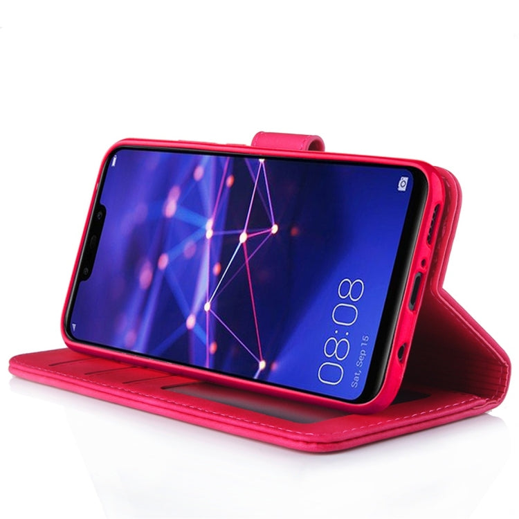 For Huawei Mate 20 Lite Diaobaolee Pure Fresh Texture Horizontal Flip Leather Case, with Holder & Card Slot & Wallet & Photo Frame