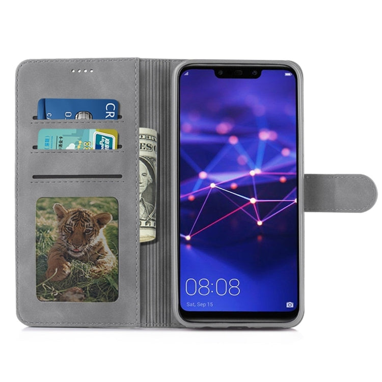 For Huawei Mate 20 Lite Diaobaolee Pure Fresh Texture Horizontal Flip Leather Case, with Holder & Card Slot & Wallet & Photo Frame