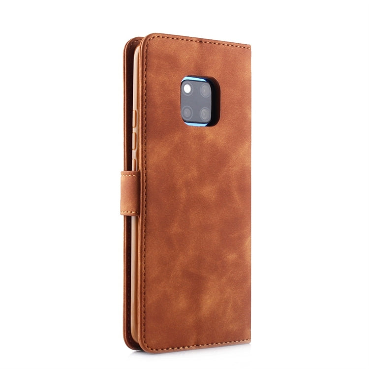 For Huawei Mate 20 Pro Diaobaolee Pure Fresh Texture Horizontal Flip Leather Case, with Holder & Card Slot & Wallet & Photo Frame