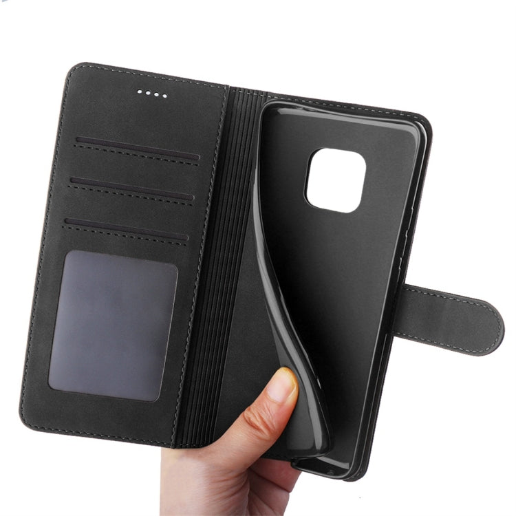 For Huawei Mate 20 Pro Diaobaolee Pure Fresh Texture Horizontal Flip Leather Case, with Holder & Card Slot & Wallet & Photo Frame