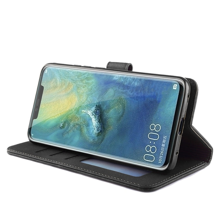 For Huawei Mate 20 Pro Diaobaolee Pure Fresh Texture Horizontal Flip Leather Case, with Holder & Card Slot & Wallet & Photo Frame