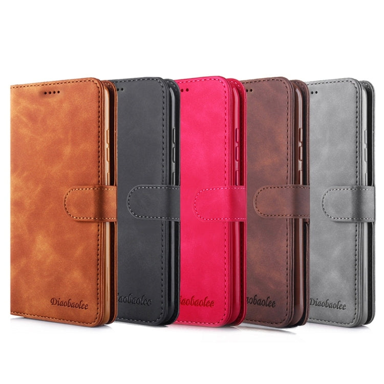 For Huawei Mate 20 Pro Diaobaolee Pure Fresh Texture Horizontal Flip Leather Case, with Holder & Card Slot & Wallet & Photo Frame