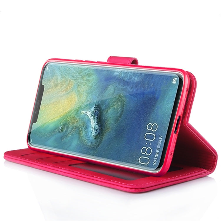 For Huawei Mate 20 Pro Diaobaolee Pure Fresh Texture Horizontal Flip Leather Case, with Holder & Card Slot & Wallet & Photo Frame