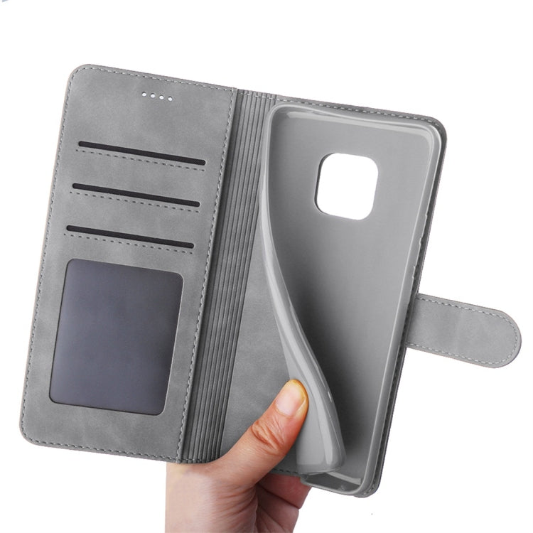 For Huawei Mate 20 Pro Diaobaolee Pure Fresh Texture Horizontal Flip Leather Case, with Holder & Card Slot & Wallet & Photo Frame