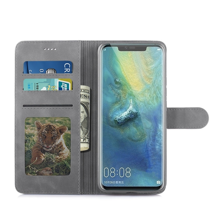 For Huawei Mate 20 Pro Diaobaolee Pure Fresh Texture Horizontal Flip Leather Case, with Holder & Card Slot & Wallet & Photo Frame