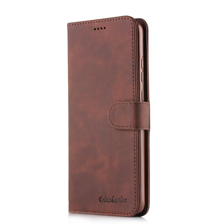 For Huawei Mate 30 Diaobaolee Pure Fresh Texture Horizontal Flip Leather Case, with Holder & Card Slot & Wallet & Photo Frame