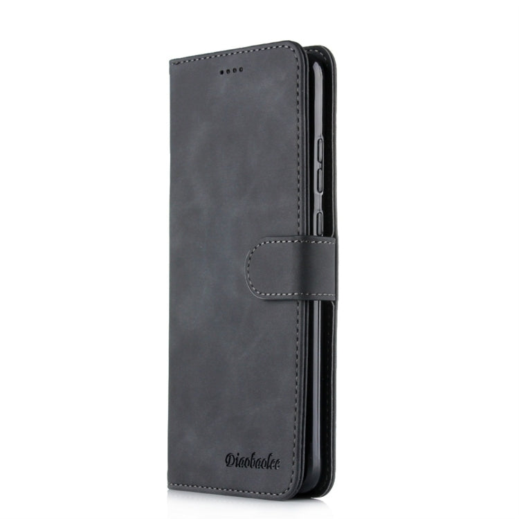 For Huawei Mate 30 Diaobaolee Pure Fresh Texture Horizontal Flip Leather Case, with Holder & Card Slot & Wallet & Photo Frame
