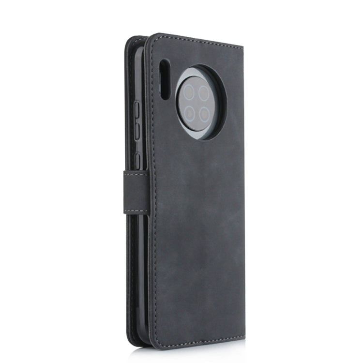 For Huawei Mate 30 Diaobaolee Pure Fresh Texture Horizontal Flip Leather Case, with Holder & Card Slot & Wallet & Photo Frame