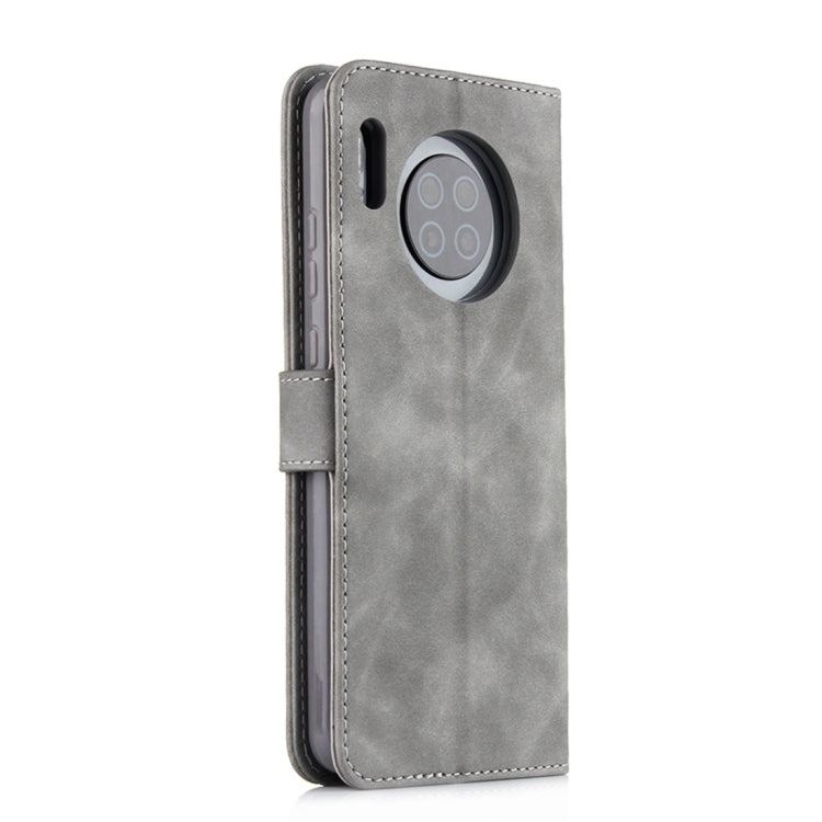 For Huawei Mate 30 Diaobaolee Pure Fresh Texture Horizontal Flip Leather Case, with Holder & Card Slot & Wallet & Photo Frame