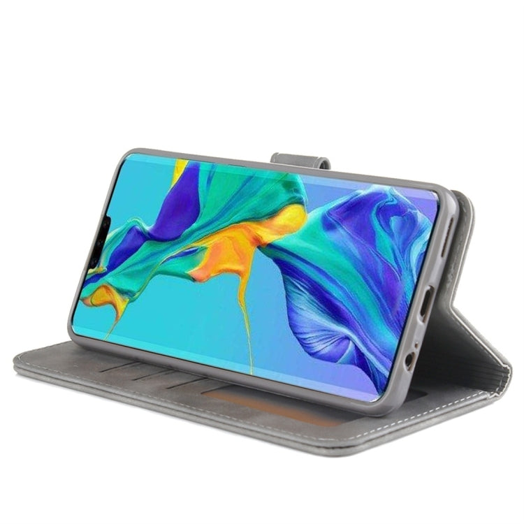For Huawei Mate 30 Diaobaolee Pure Fresh Texture Horizontal Flip Leather Case, with Holder & Card Slot & Wallet & Photo Frame