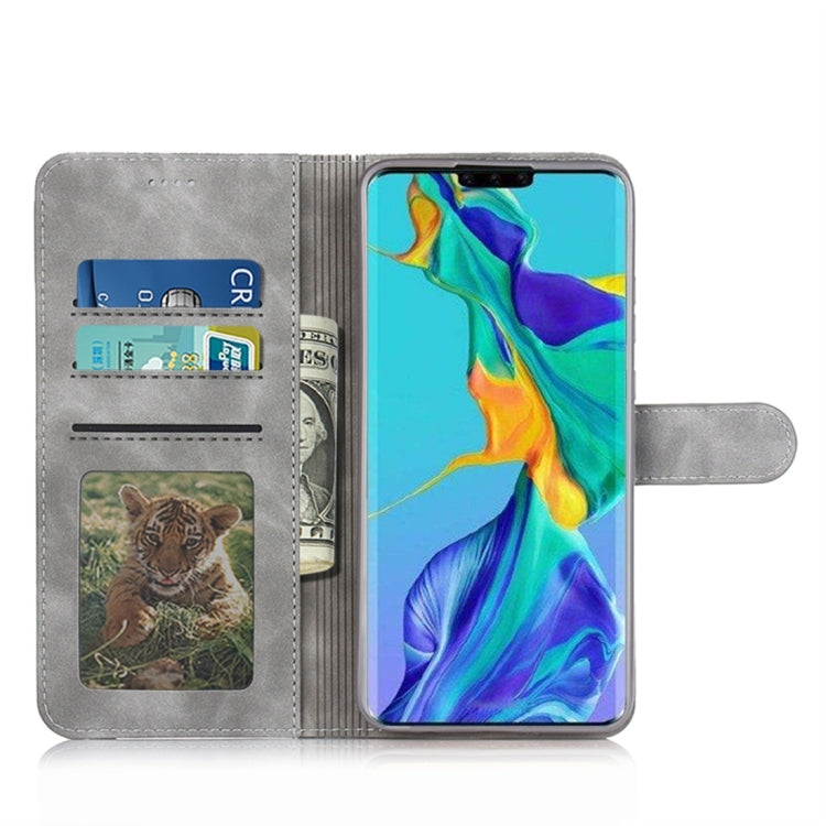 For Huawei Mate 30 Diaobaolee Pure Fresh Texture Horizontal Flip Leather Case, with Holder & Card Slot & Wallet & Photo Frame