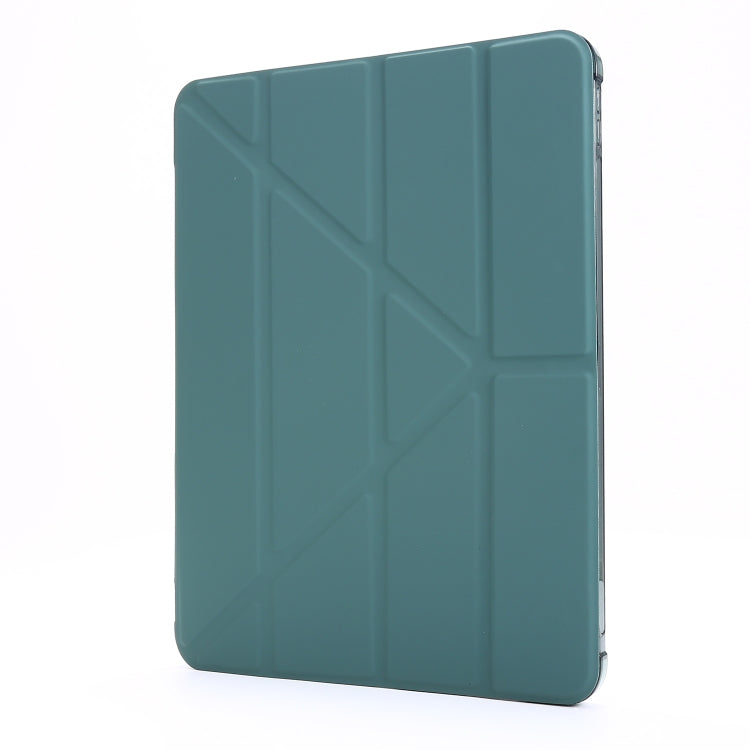 For iPad Pro 11 2022 / 2021 Multi-folding Horizontal Flip PU Leather + Shockproof TPU Tablet Case with Holder & Pen Slot