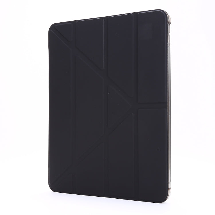 For iPad Pro 11 2022 / 2021 Multi-folding Horizontal Flip PU Leather + Shockproof TPU Tablet Case with Holder & Pen Slot