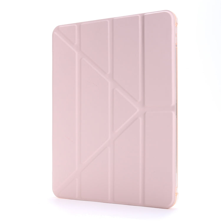 For iPad Pro 11 2022 / 2021 Multi-folding Horizontal Flip PU Leather + Shockproof TPU Tablet Case with Holder & Pen Slot