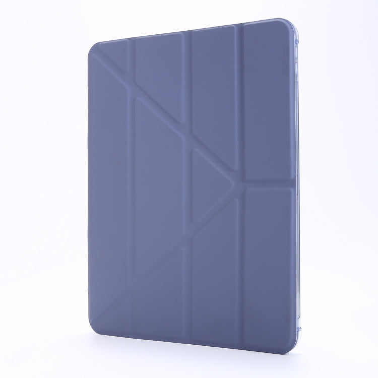 For iPad Pro 11 2022 / 2021 Multi-folding Horizontal Flip PU Leather + Shockproof TPU Tablet Case with Holder & Pen Slot