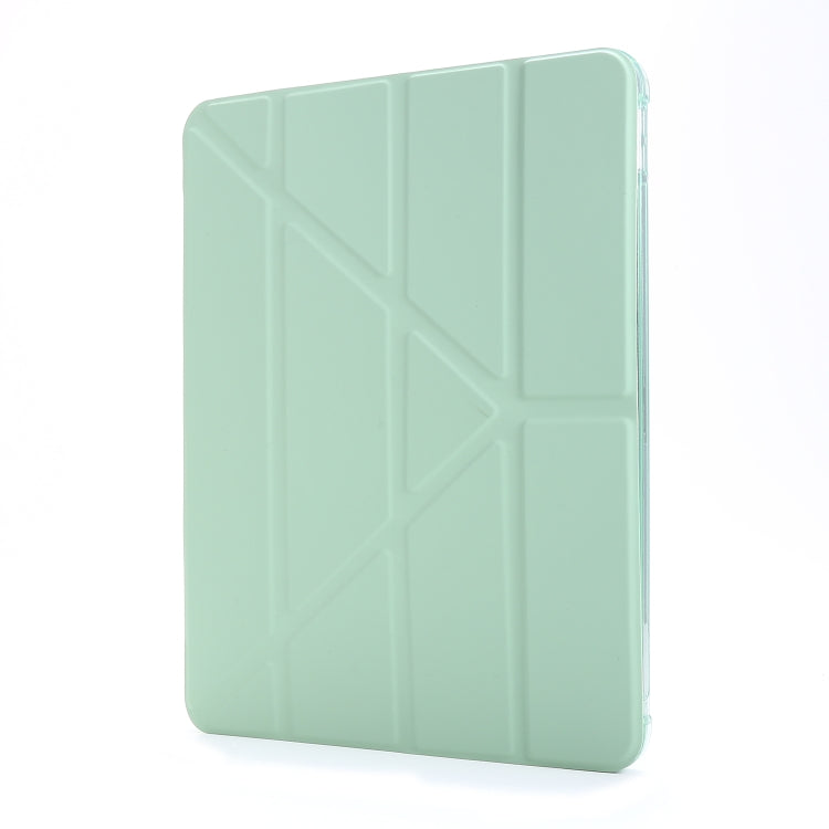 For iPad Pro 11 2022 / 2021 Multi-folding Horizontal Flip PU Leather + Shockproof TPU Tablet Case with Holder & Pen Slot