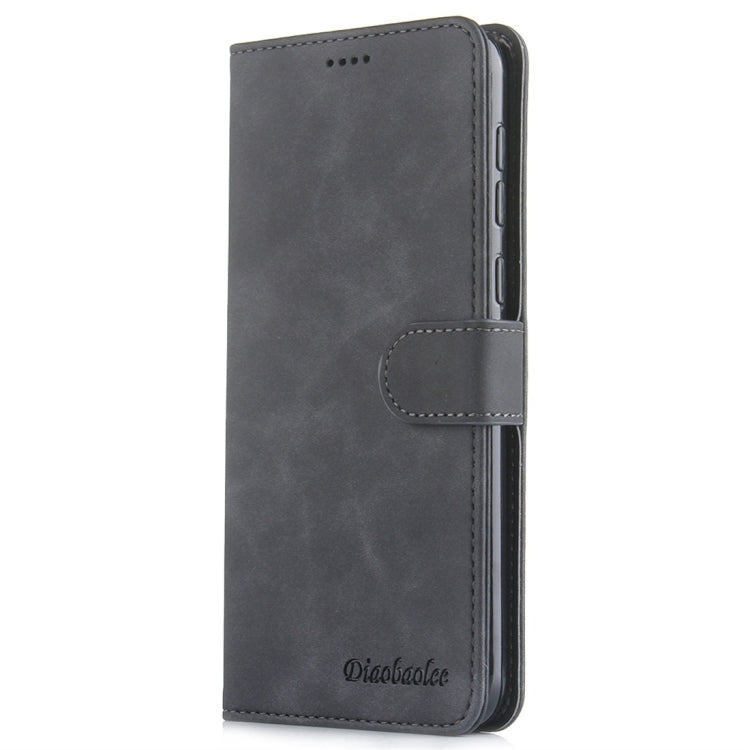 For Huawei Nova 5 Pro Diaobaolee Pure Fresh Texture Horizontal Flip Leather Case, with Holder & Card Slot & Wallet & Photo Frame