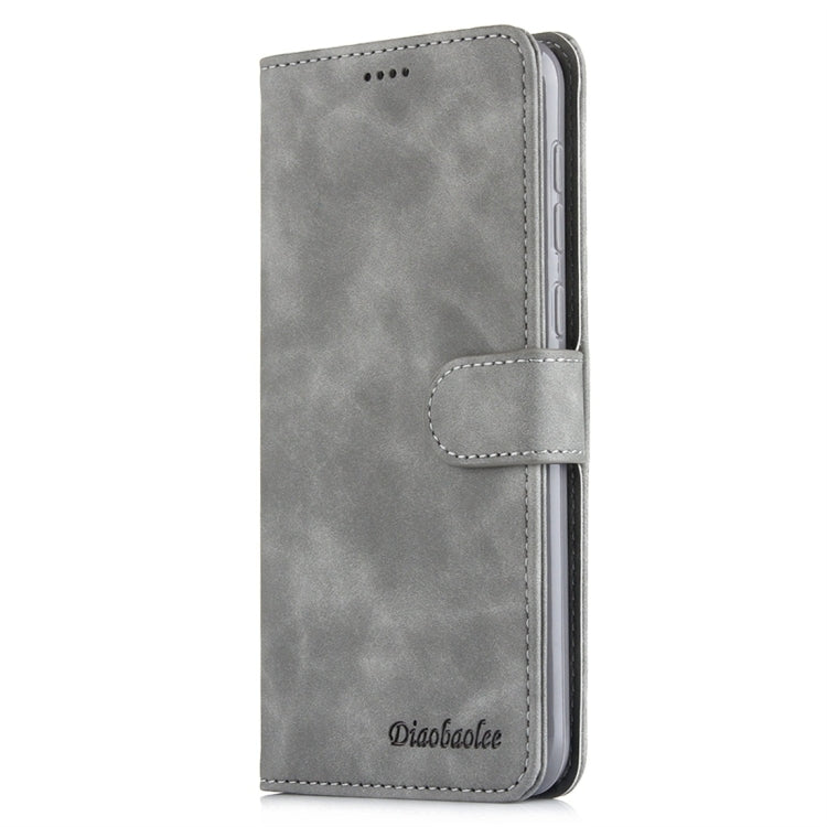 For Huawei Nova 5 Pro Diaobaolee Pure Fresh Texture Horizontal Flip Leather Case, with Holder & Card Slot & Wallet & Photo Frame
