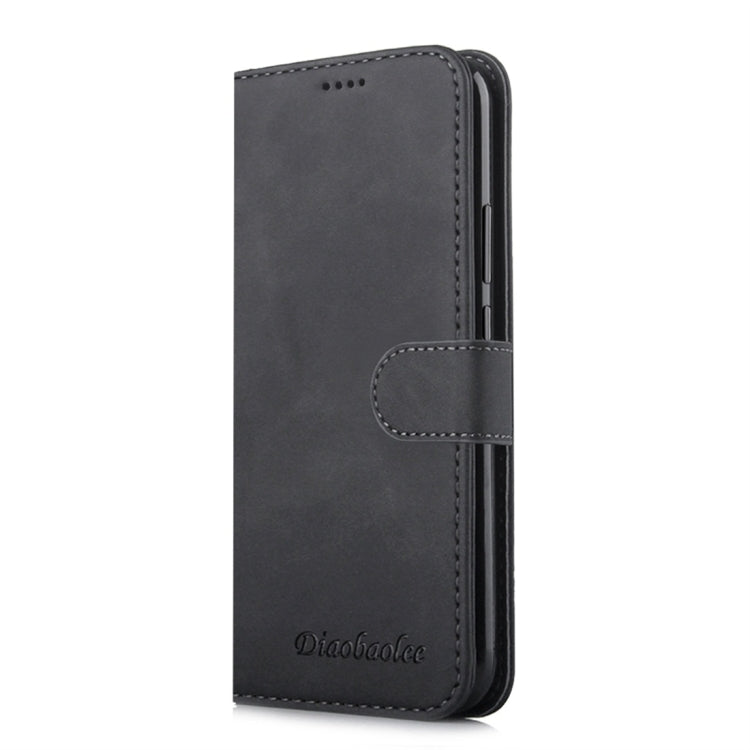 For Huawei P20 Diaobaolee Pure Fresh Texture Horizontal Flip Leather Case, with Holder & Card Slot & Wallet & Photo Frame
