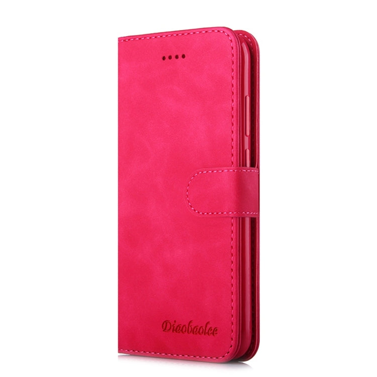 For Huawei P20 Diaobaolee Pure Fresh Texture Horizontal Flip Leather Case, with Holder & Card Slot & Wallet & Photo Frame