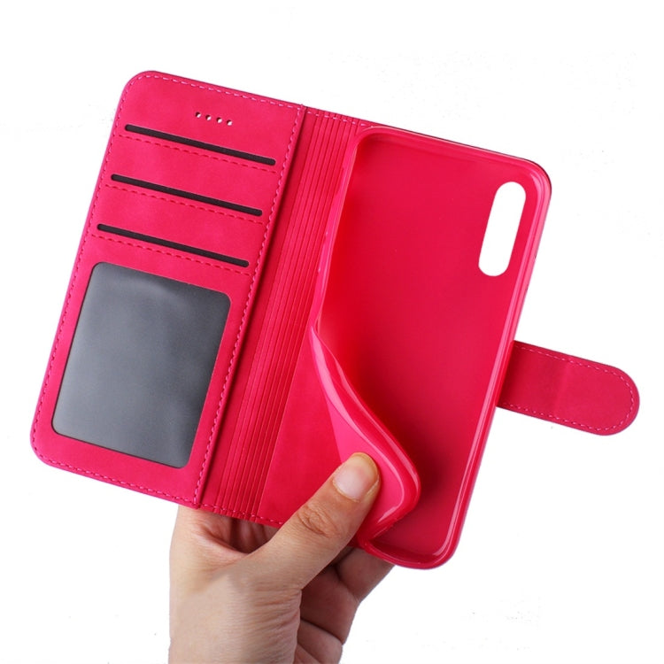 For Huawei P20 Diaobaolee Pure Fresh Texture Horizontal Flip Leather Case, with Holder & Card Slot & Wallet & Photo Frame