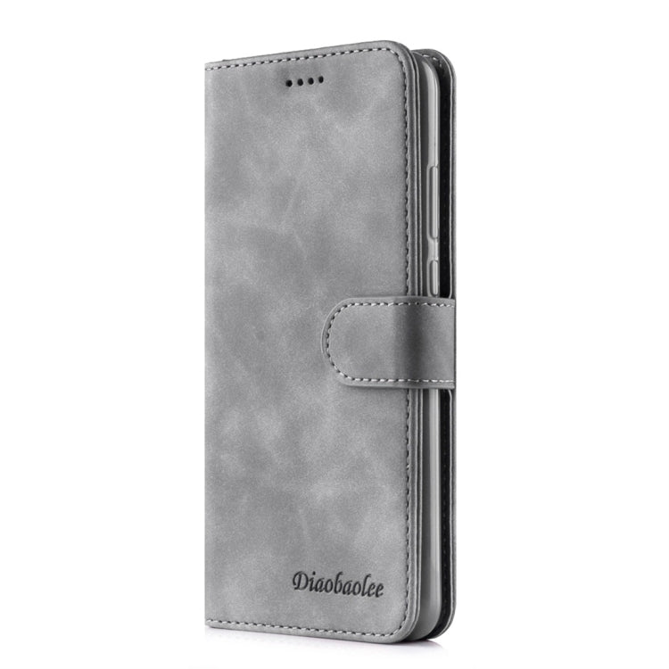 For Huawei P20 Diaobaolee Pure Fresh Texture Horizontal Flip Leather Case, with Holder & Card Slot & Wallet & Photo Frame