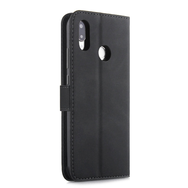 For Huawei P20 Lite / nova 3e Diaobaolee Pure Fresh Texture Horizontal Flip Leather Case, with Holder & Card Slot & Wallet & Photo Frame
