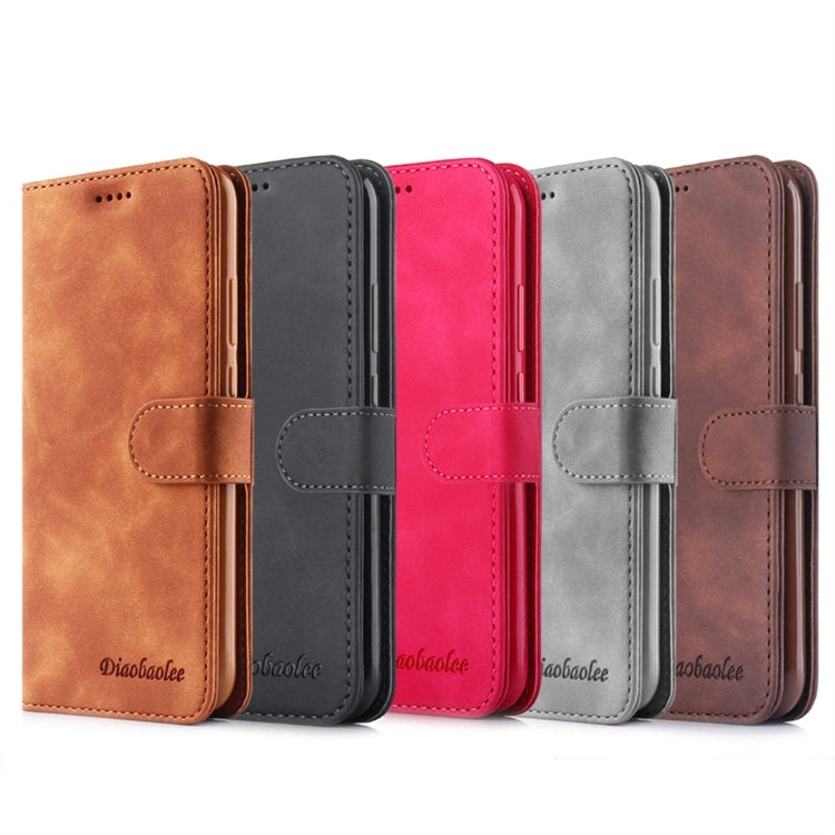 For Huawei P20 Lite / nova 3e Diaobaolee Pure Fresh Texture Horizontal Flip Leather Case, with Holder & Card Slot & Wallet & Photo Frame