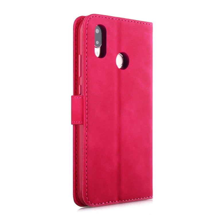 For Huawei P20 Lite / nova 3e Diaobaolee Pure Fresh Texture Horizontal Flip Leather Case, with Holder & Card Slot & Wallet & Photo Frame