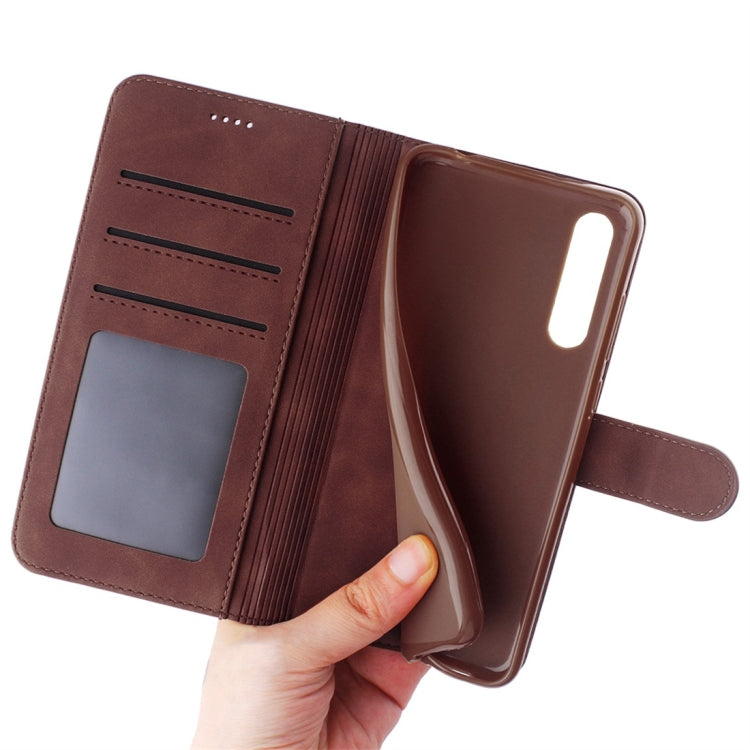 For Huawei P20 Pro Diaobaolee Pure Fresh Texture Horizontal Flip Leather Case, with Holder & Card Slot & Wallet & Photo Frame