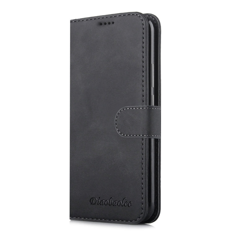 For Huawei P20 Pro Diaobaolee Pure Fresh Texture Horizontal Flip Leather Case, with Holder & Card Slot & Wallet & Photo Frame