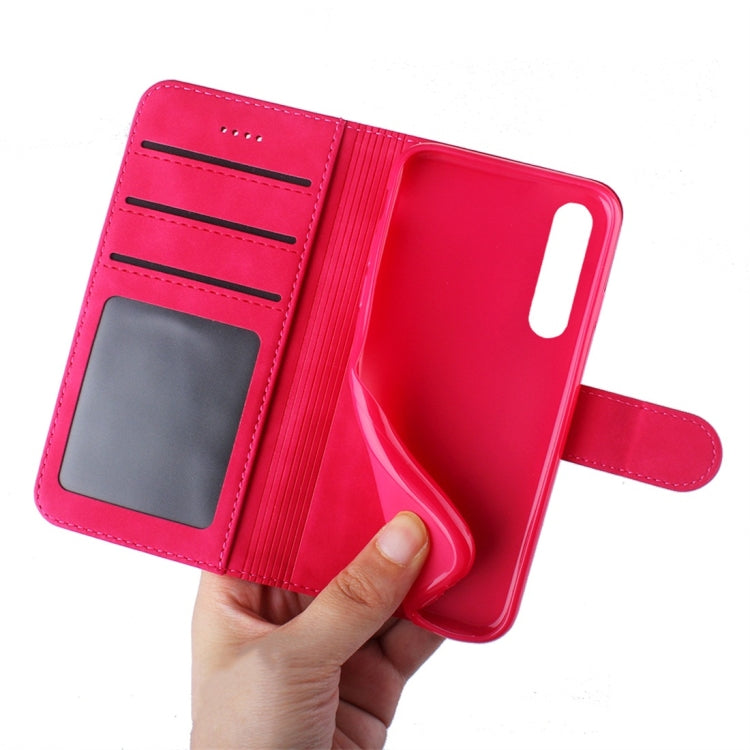 For Huawei P20 Pro Diaobaolee Pure Fresh Texture Horizontal Flip Leather Case, with Holder & Card Slot & Wallet & Photo Frame